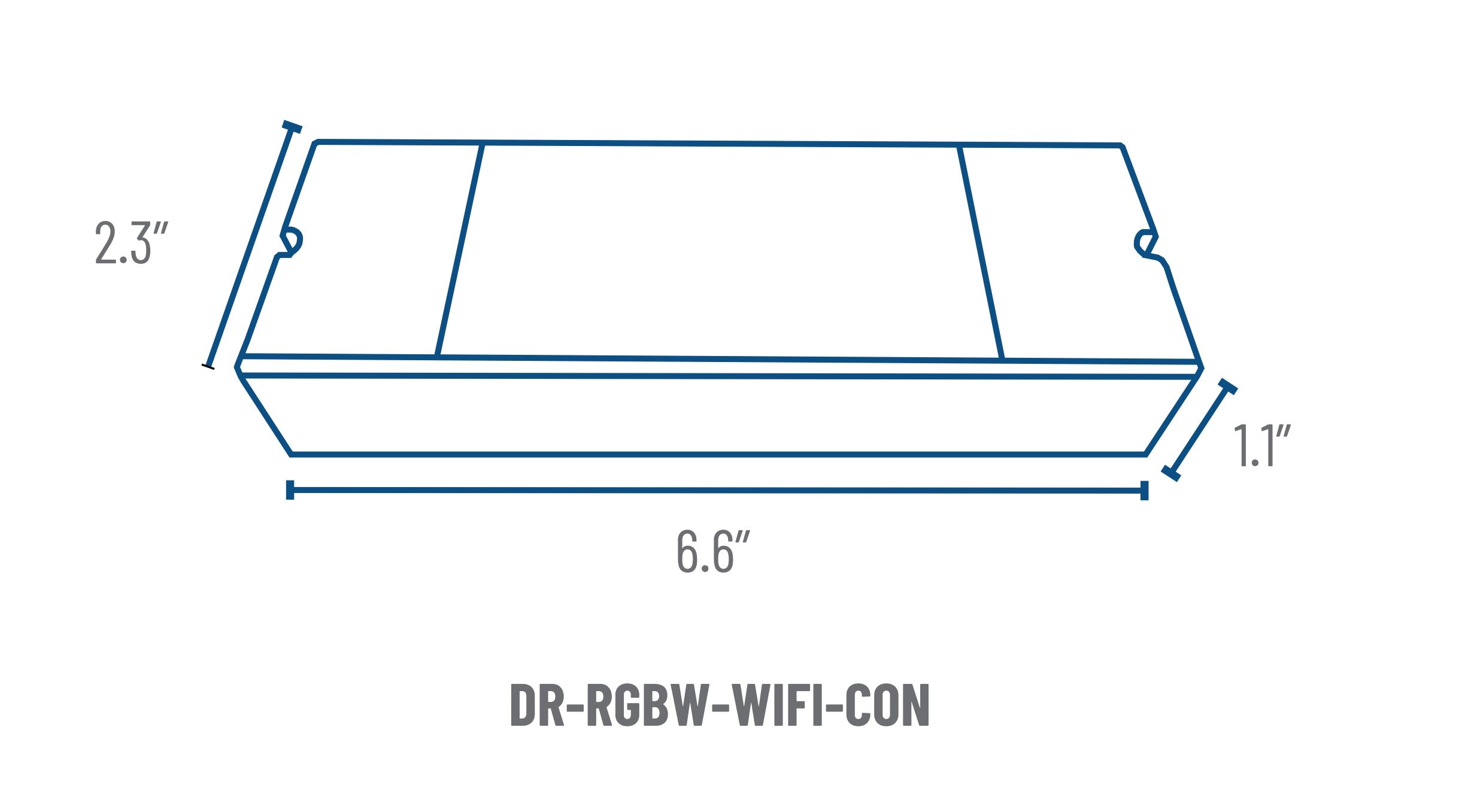 DR-RGBW-WIFI-CON - RF / WIFI  RGBW CONTROLLER