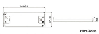 DR-12VDC - NON-DIMMABLE LED DRIVERS